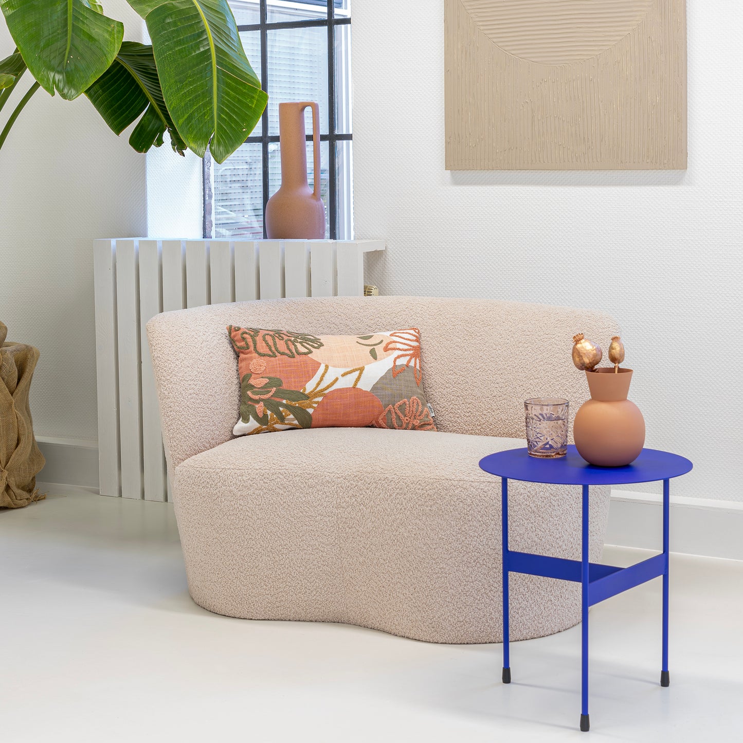 Spinder Design bijzettafel MIRA blauw