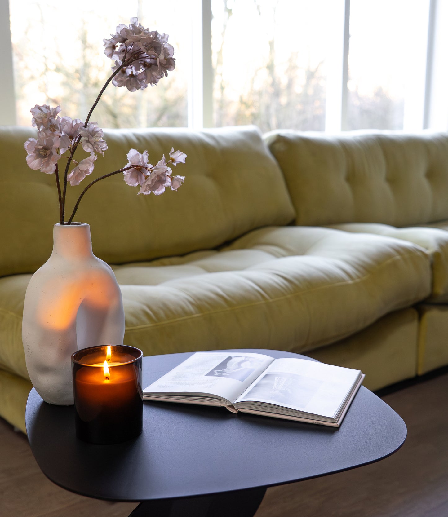 Spinder Design bijzettafel ZIGGY zwart metaal