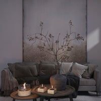 Tenderflame Café 18 Oak Nature table fireplace