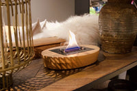 Tenderflame table fireplace Carnation Oak Natural