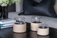 Tenderflame candlestick Lotus 12