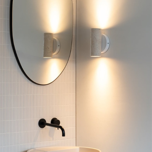 it's about RoMi Wandlamp Tivoli. wit sfeerafbeelding