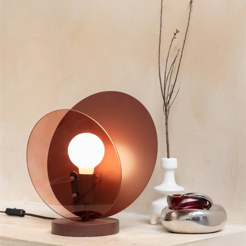 it's about RoMi Tafellamp Toledo. bruin