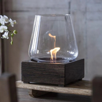 Tenderflame Poppy 17 table fireplace black