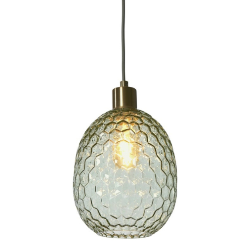It's About Romi Hanglamp glas Venice ovaal, groen