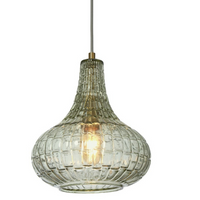 It's About Romi Hanglamp glas Venice druppel, groen