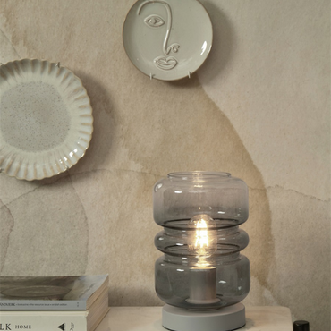 It's About Romi Tischleuchte Verona, Farbverlauf hellgrau