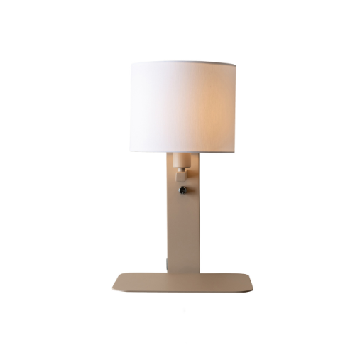 Wandlamp Florence zand/kap 1815 linnen donker