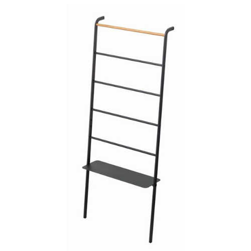 Yamazaki Ladder Hanger Wide with Rack - Tower - zwart