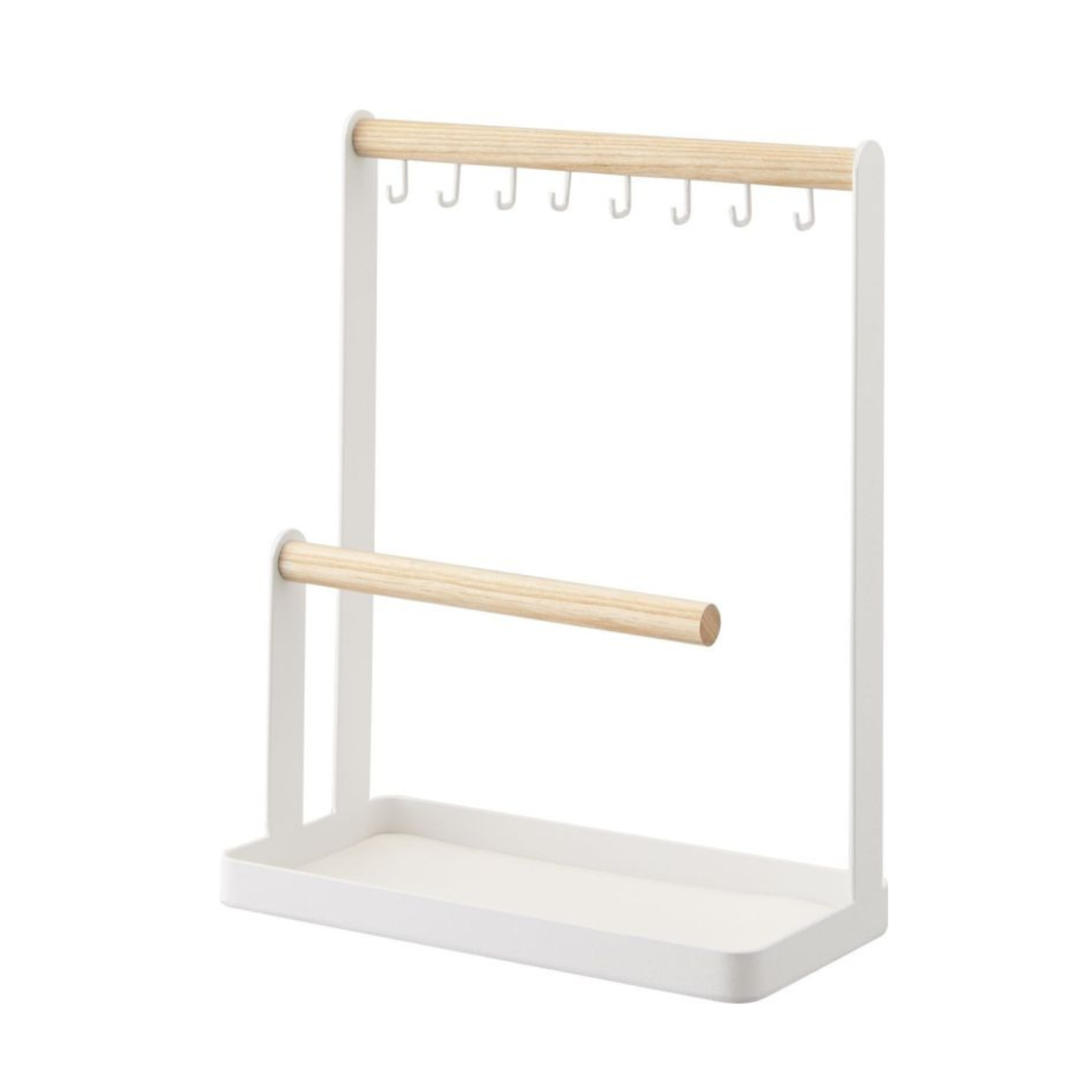 Yamazaki Tosca Sieradenrekje 2 staanders - Wit