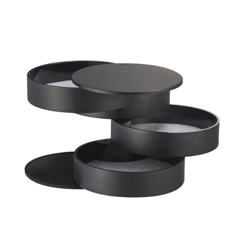 Yamazaki Tower Sieradenorganizer 4-laags - Zwart