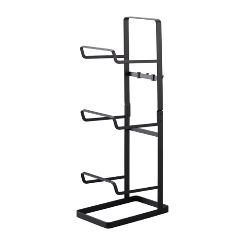 Yamazaki Tower Storage Rack voor fitnessaccessoires - Zwart