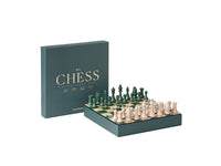 Printworks Spel Classic Schaakspel groen