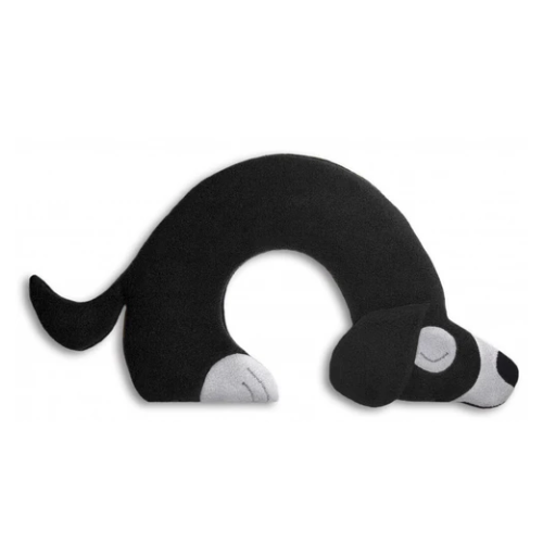 Leschi Warming pillow Bobby the dog - black-black