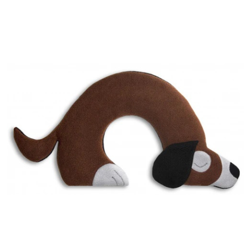 Leschi Warming pillow Bobby the dog - dark brown-black