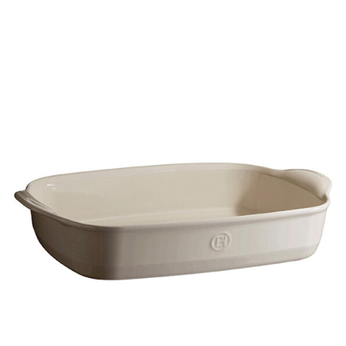 Emile Henry Schaal rechthoekig - 420x270mm - Argile