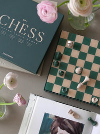 Printworks Spel Classic Schaakspel groen
