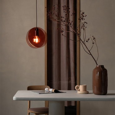 it's about RoMi Hanglamp Toledo. bruin sfeerplaatje