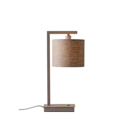 it's about RoMi Tafellamp Boston zand/kap 1815 linnen donker