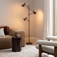 it's about RoMi Vloerlamp Izmir. burgundy sfeer