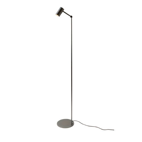 it's about RoMi Vloerlamp Montreux. nickel finish