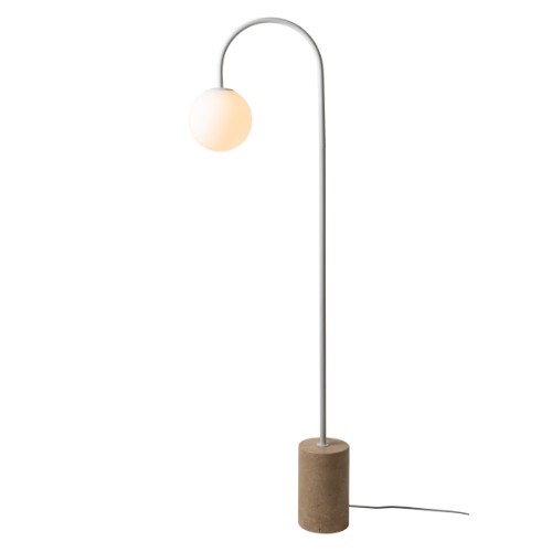 it's about RoMi Vloerlamp Tivoli. wit