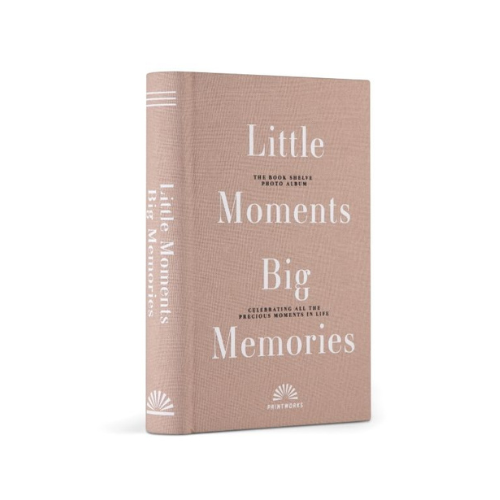 Printworks Bookshelf Album  Little Moments Big Memories