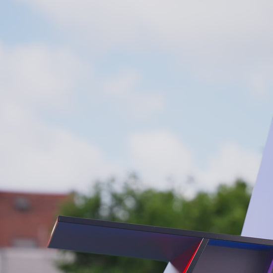 Video Keramische kat vaas met bloemen Fluid Market