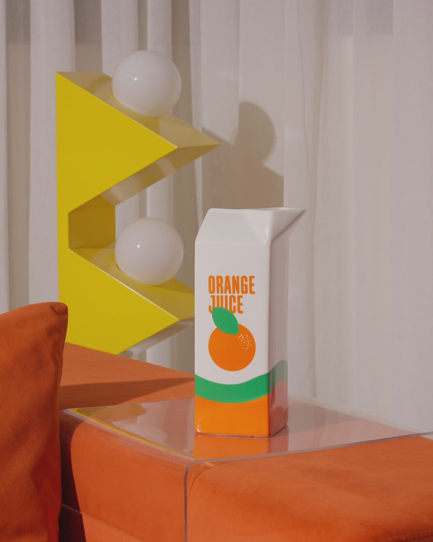 Keramische design vaas Orange Juice video