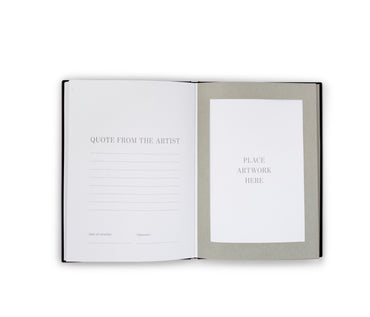 Printworks Rahmenbuch – Große Kunst – Schwarz