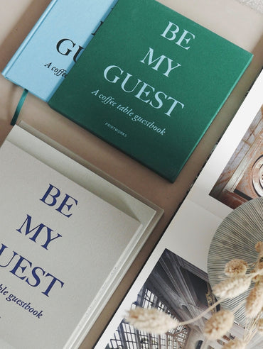 Printworks Gastenboek - Groen/Blauw