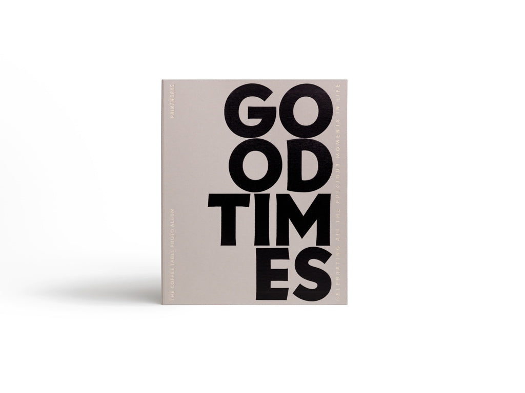 Printworks Photo Album - Good Times - Grey