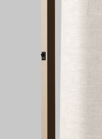 It's about RoMi Stehleuchte Boston sand/Schirm 2545 weiß