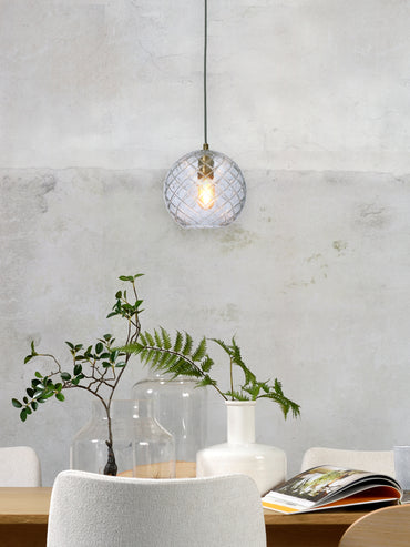It's About Romi Hanglamp glass Venice ball, transp.