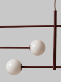 es geht um RoMi Hängelampe Kopenhagen. Burgund