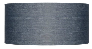 Floor lamp Fuji bamboo h.167cm/shade 47x23cm eco linen, dark gray