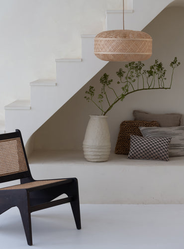 Good&Mojo Hanglamp Langkawi bamboe/rond kap ø50xh.25cm naturel