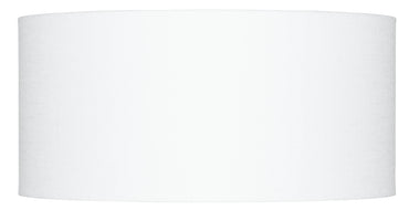 Floor lamp Fuji bamboo h.167cm/shade 47x23cm eco linen, white