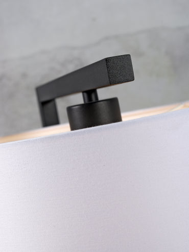 It's About Romi Floor lamp iron/black Boston h.160cm/shade 25x45cm, black