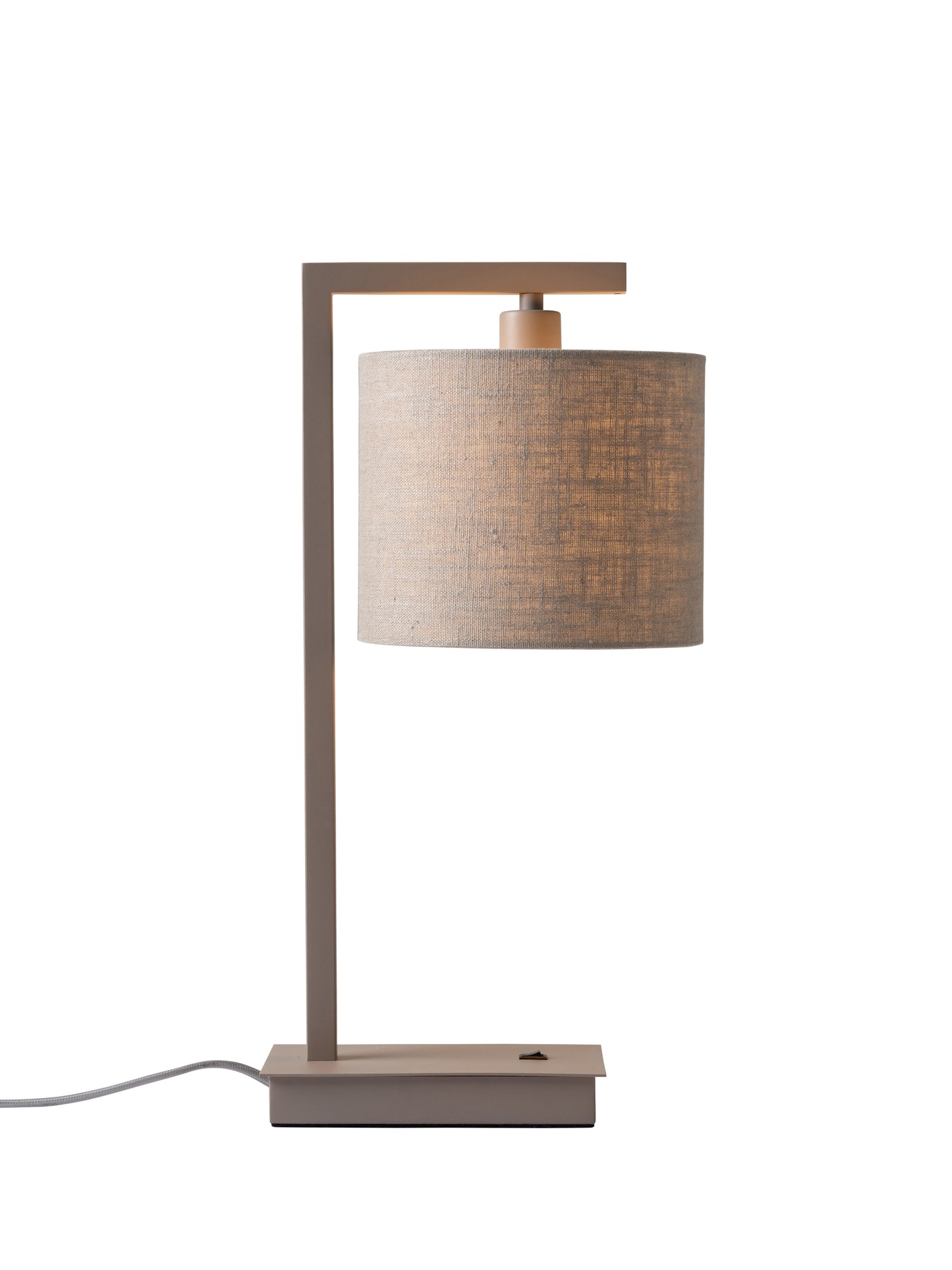 it's about RoMi Tischleuchte Boston sand/Schirm 1815 Leinen hell