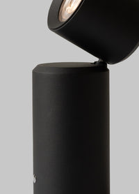 it's about RoMi Tisch-/Wandleuchte Milan schwarz wiederaufladbar