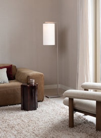 It's about RoMi Stehleuchte Boston sand/Schirm 2545 weiß