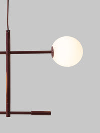 es geht um RoMi Hängelampe Kopenhagen. Burgund