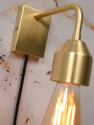 It's About Romi Wall Lamp Iron Madrid 18x7xh.14cm Gold, S