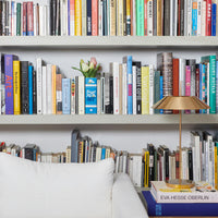 Balvi Vase Book aus Keramik, blau