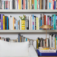 Balvi Vase Book aus Keramik, gelb