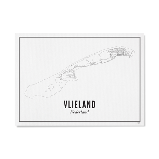 Wijck print Vlieland A3 30 x 40