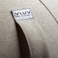 VLUV BOL SOVA zitbal 60-65 cm - Karamel detail foto stof