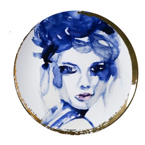 Heinen Delfts blauw Victoria Verbaan Hot Mess