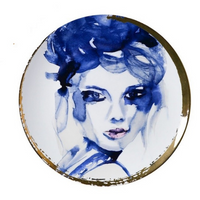 Heinen Delfts blauw Victoria Verbaan Hot Mess